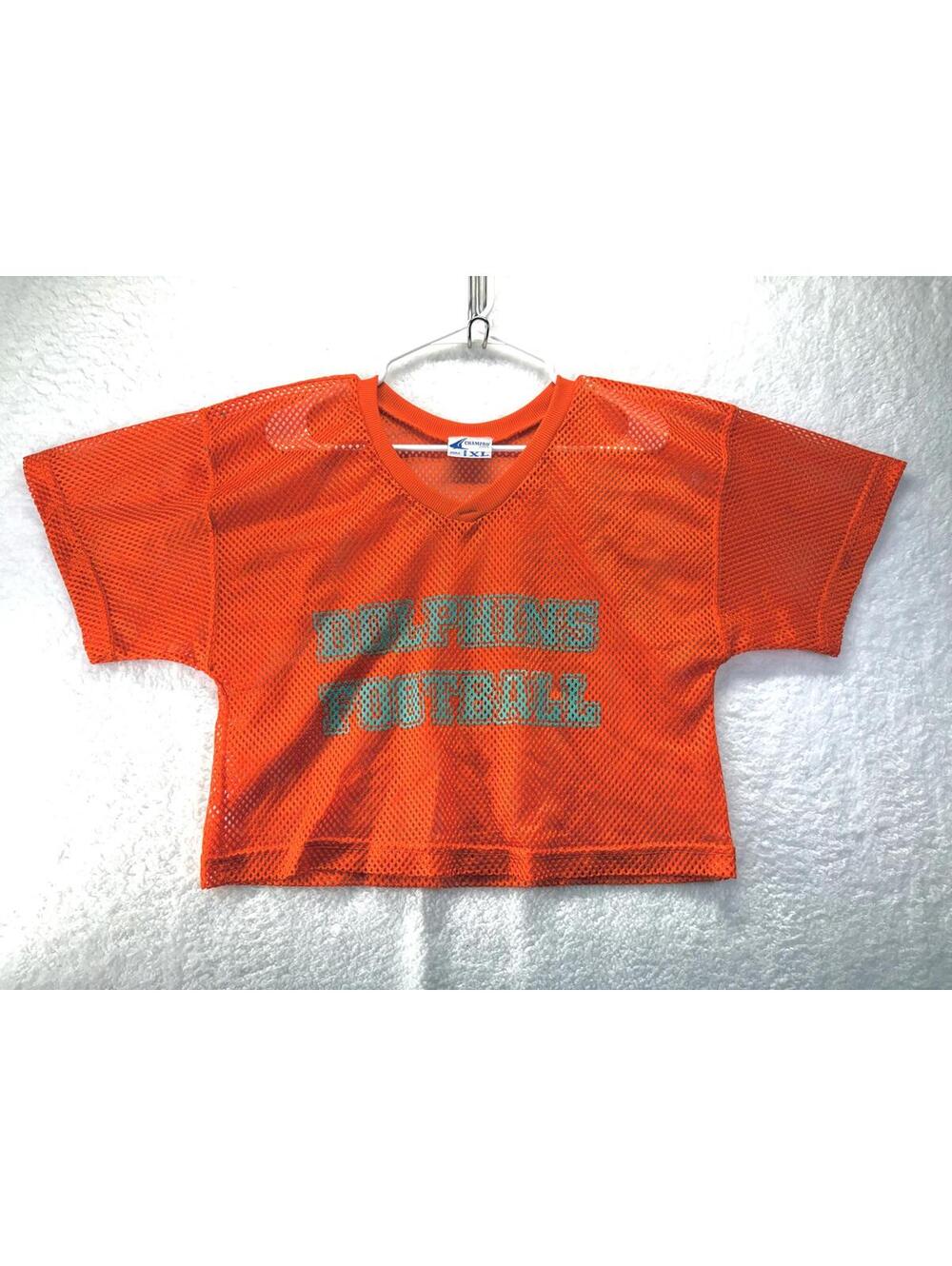 Miami Dolphins Champro Sports Mesh Practice Jersey Orange